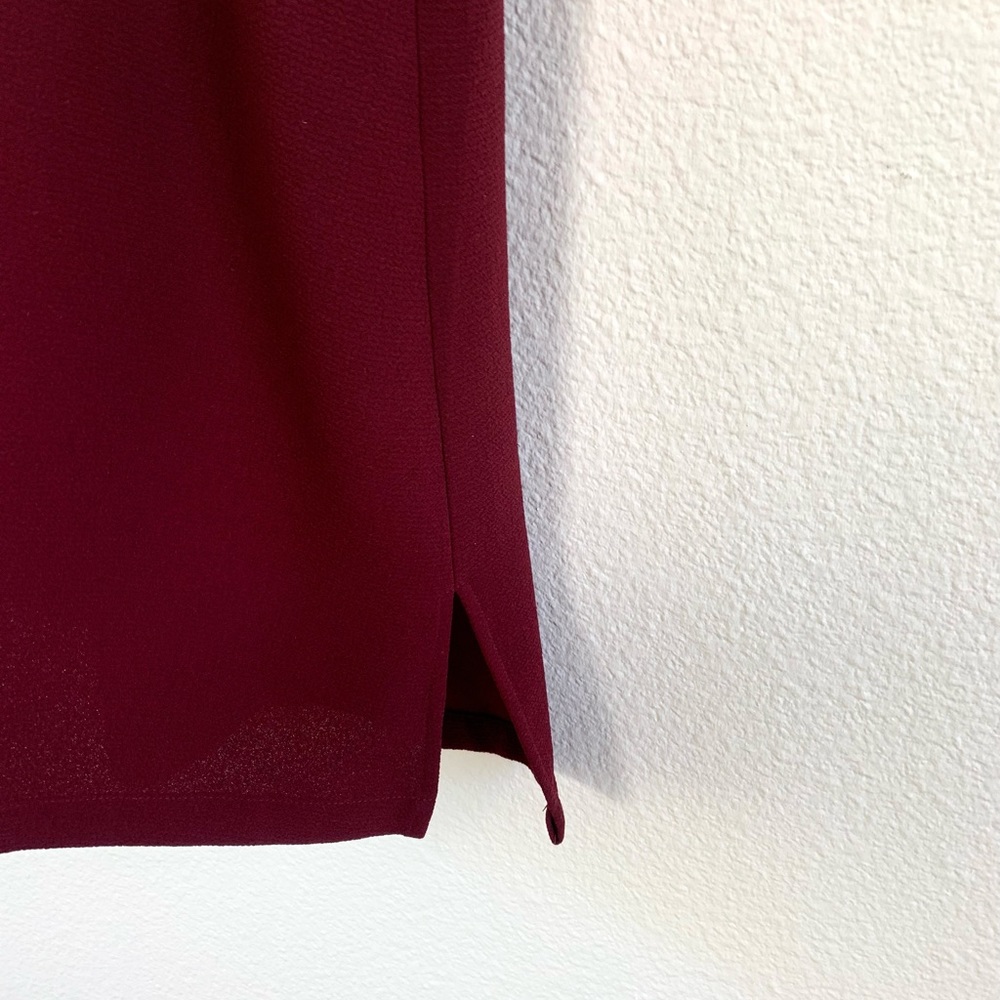 Madewell Wine Tone Sleeveless Top Size S - Picture 5 of 8